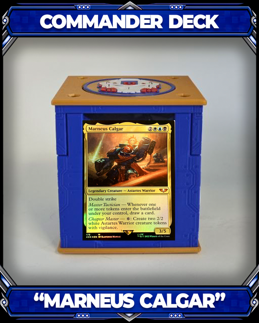 COMMANDER DECKBOX - WARHAMMER 40K - MARNEUS CALGAR