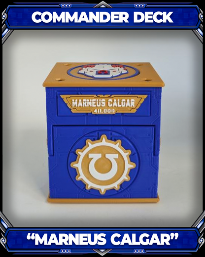 COMMANDER DECKBOX - WARHAMMER 40K - MARNEUS CALGAR