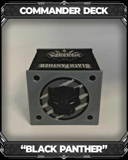 COMMANDER DECKBOX - SUPER HEROES - BLACK PANTHER