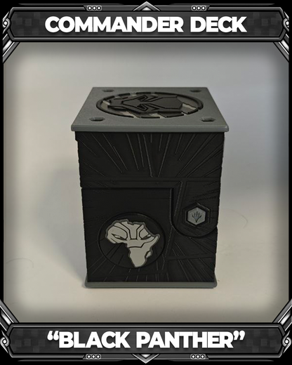 COMMANDER DECKBOX - SUPER HEROES - BLACK PANTHER