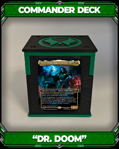 COMMANDER DECKBOX - SUPER HEROES - DR. DOOM