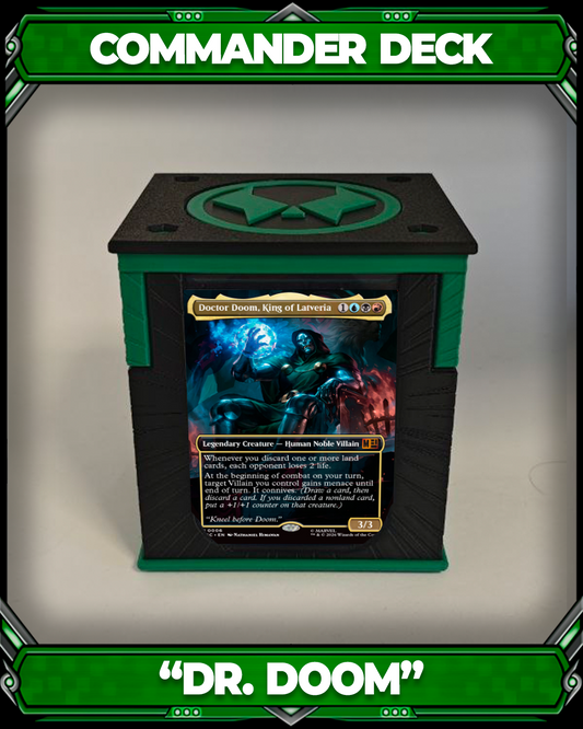COMMANDER DECKBOX - SUPER HEROES - DR. DOOM