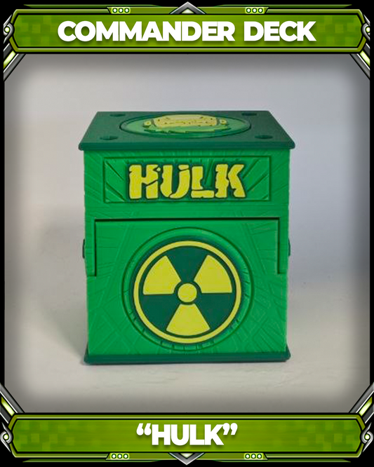 COMMANDER DECKBOX - SUPER HEROES - HULK