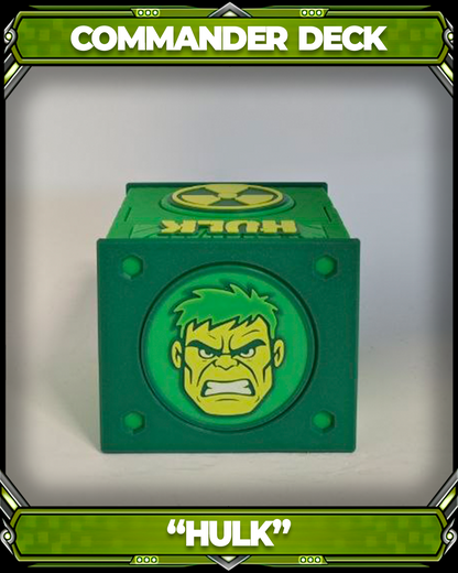COMMANDER DECKBOX - SUPER HEROES - HULK