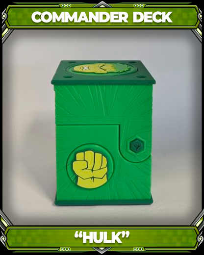 COMMANDER DECKBOX - SUPER HEROES - HULK