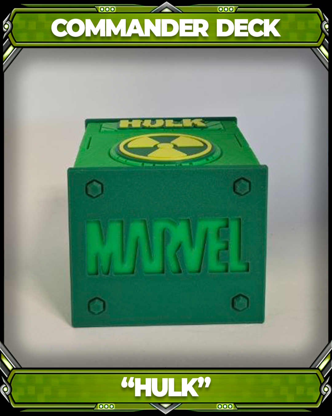 COMMANDER DECKBOX - SUPER HEROES - HULK