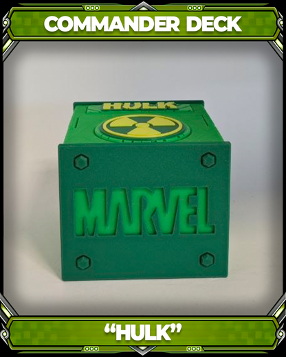 COMMANDER DECKBOX - SUPER HEROES - HULK