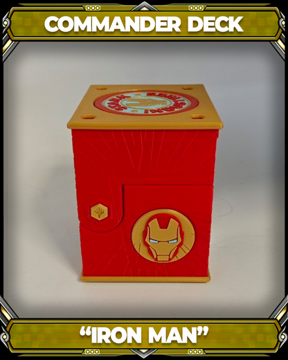 COMMANDER DECKBOX - SUPER HEROES - IRON MAN