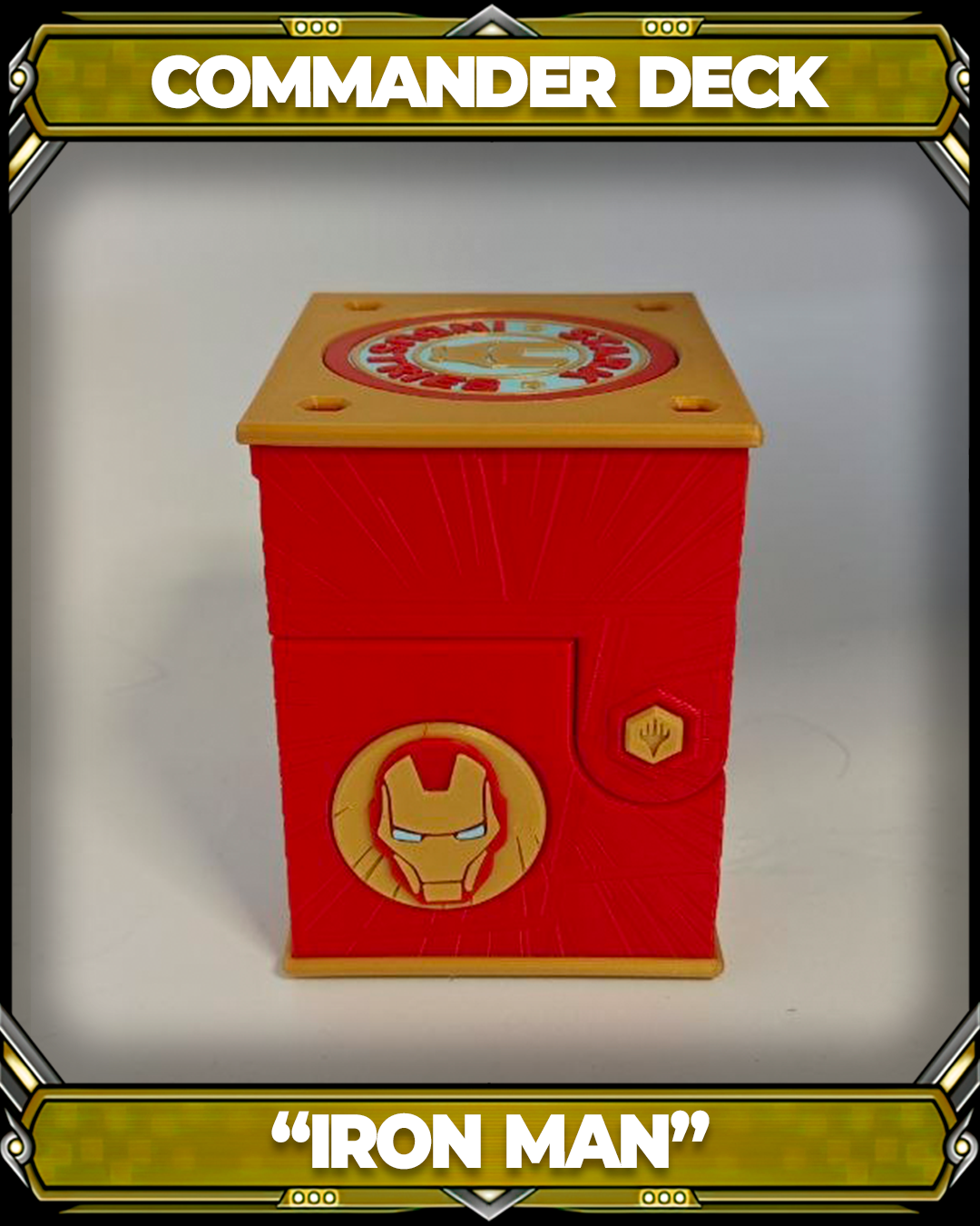 COMMANDER DECKBOX - SUPER HEROES - IRON MAN