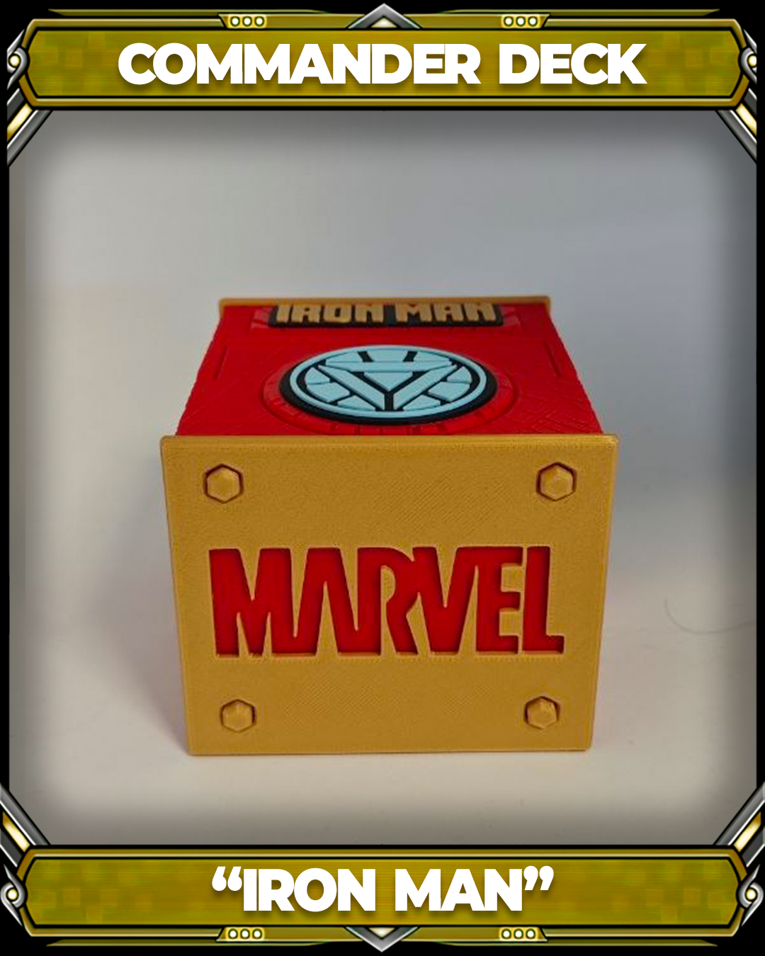 COMMANDER DECKBOX - SUPER HEROES - IRON MAN