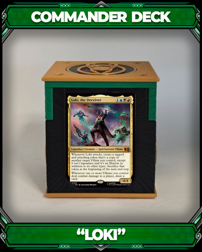 COMMANDER DECKBOX - SUPER HEROES - LOKI