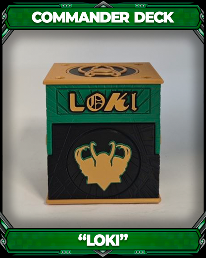 COMMANDER DECKBOX - SUPER HEROES - LOKI