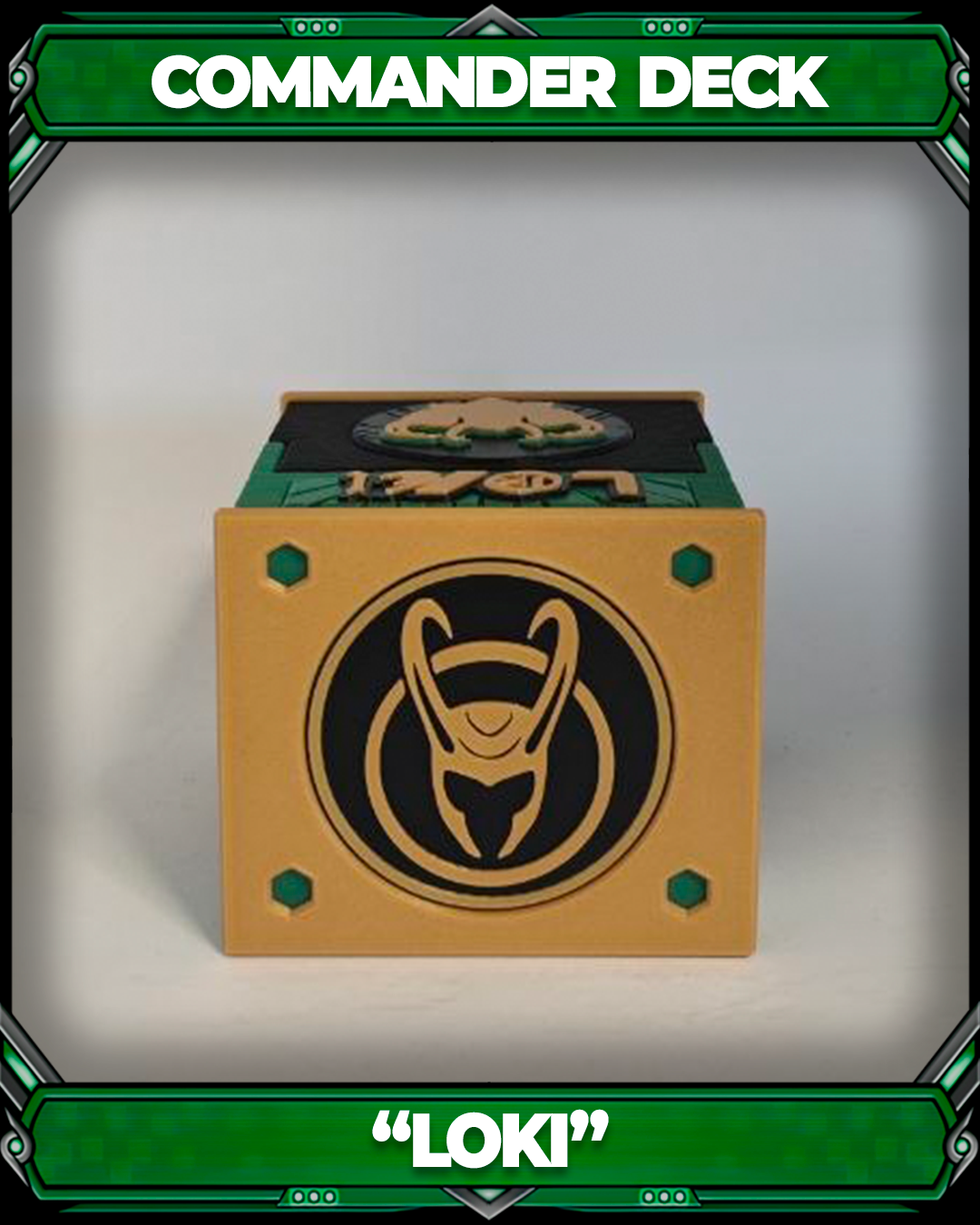 COMMANDER DECKBOX - SUPER HEROES - LOKI