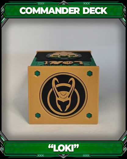 COMMANDER DECKBOX - SUPER HEROES - LOKI