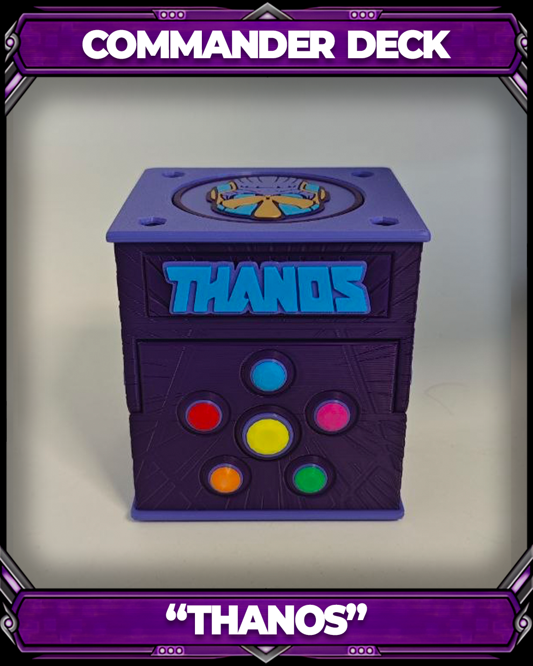 COMMANDER DECKBOX - SUPER HEROES - THANOS