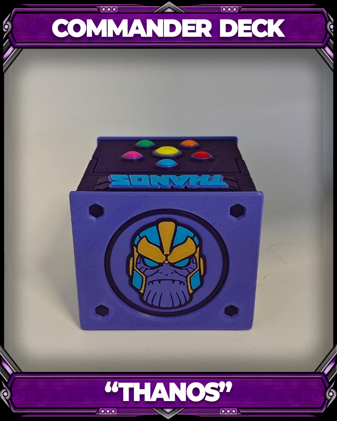 COMMANDER DECKBOX - SUPER HEROES - THANOS