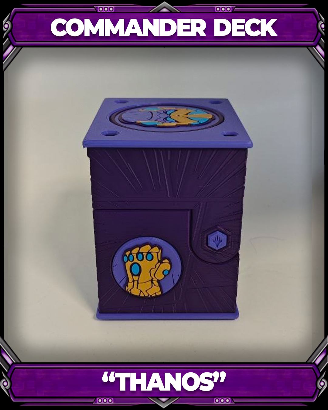 COMMANDER DECKBOX - SUPER HEROES - THANOS