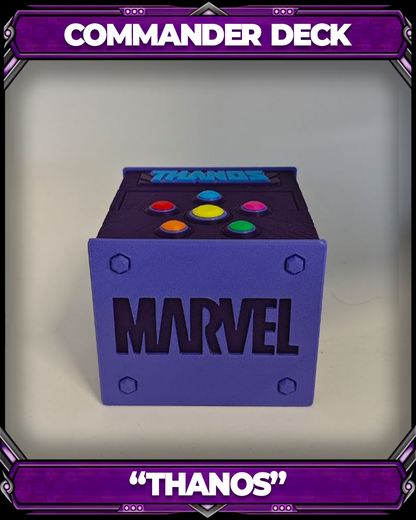 COMMANDER DECKBOX - SUPER HEROES - THANOS