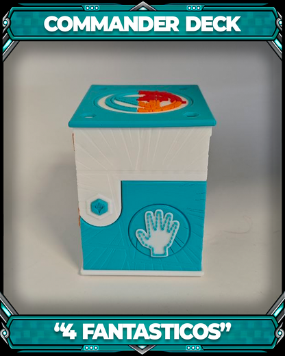 COMMANDER DECKBOX - SUPER HEROES - 4 FANTASTICOS