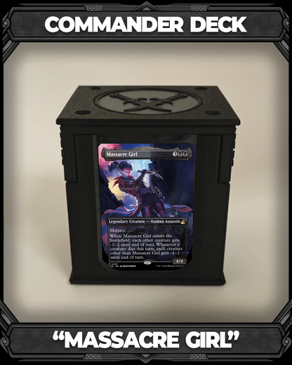 COMMANDER DECKBOX - MASSACRE GIRL