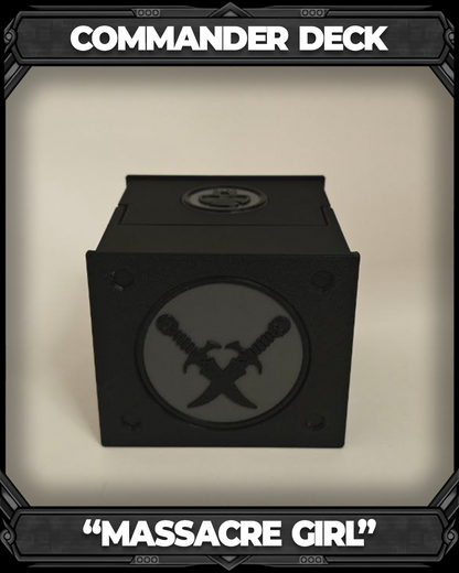 COMMANDER DECKBOX - MASSACRE GIRL