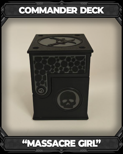 COMMANDER DECKBOX - MASSACRE GIRL