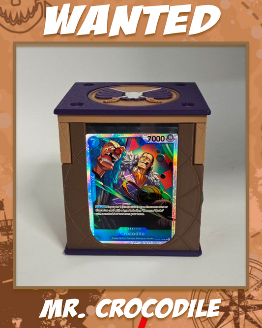 WANTED DECKBOX - MR. CROCODILE