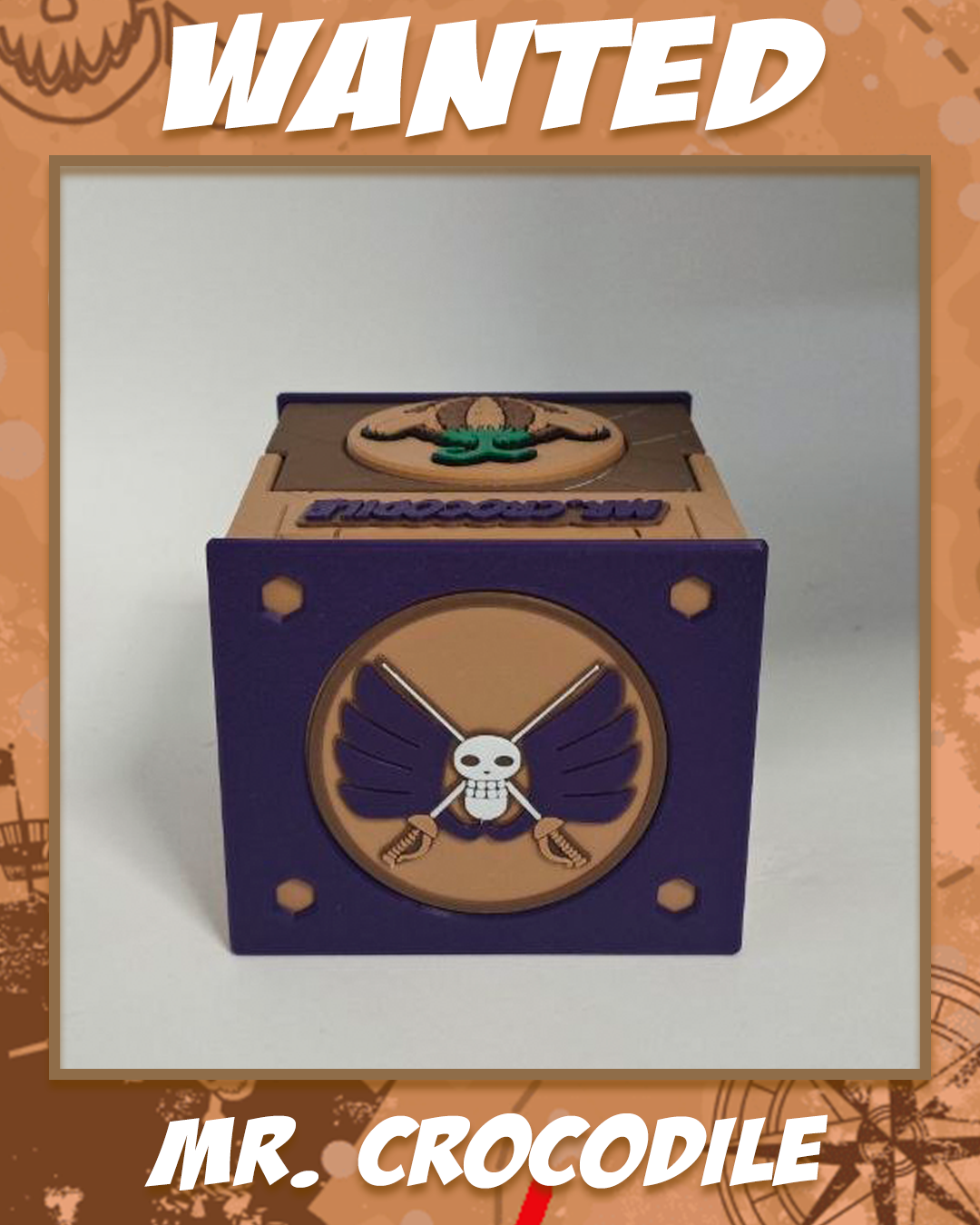WANTED DECKBOX - MR. CROCODILE