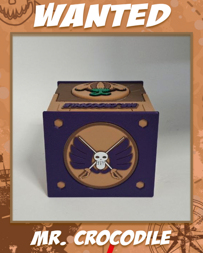 WANTED DECKBOX - MR. CROCODILE