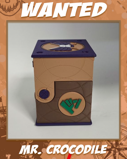 WANTED DECKBOX - MR. CROCODILE