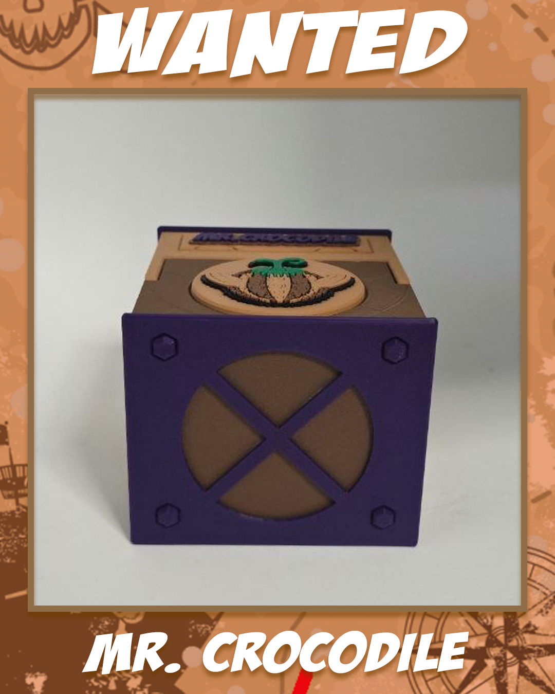 WANTED DECKBOX - MR. CROCODILE