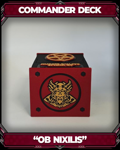 COMMANDER DECKBOX - OB NIXILIS, CAPTIVE KINGPIN