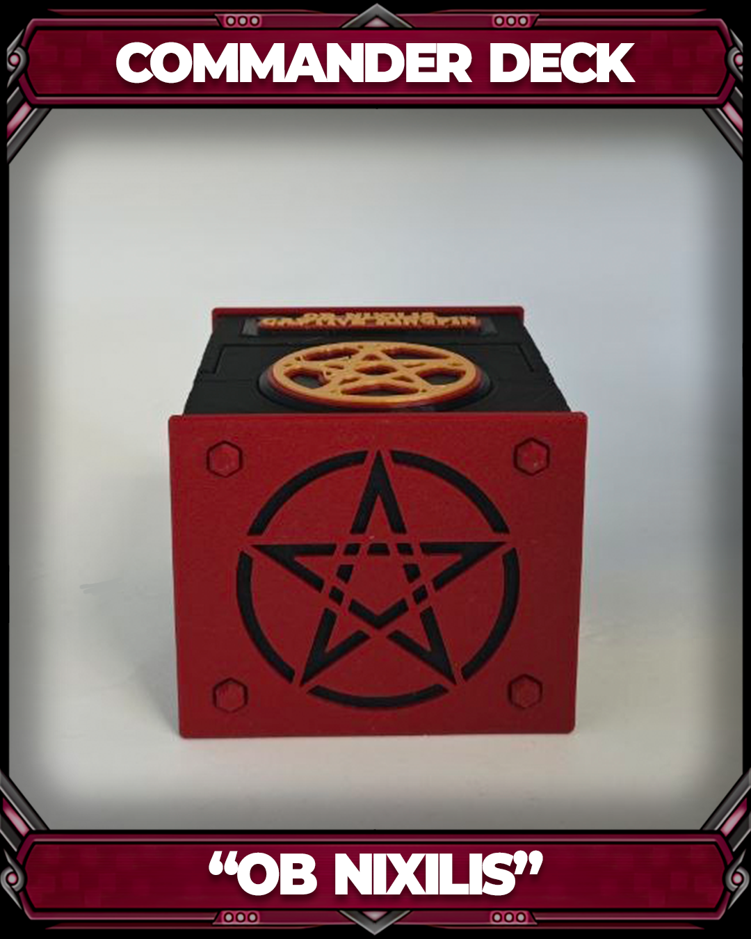 COMMANDER DECKBOX - OB NIXILIS, CAPTIVE KINGPIN