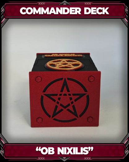 COMMANDER DECKBOX - OB NIXILIS, CAPTIVE KINGPIN
