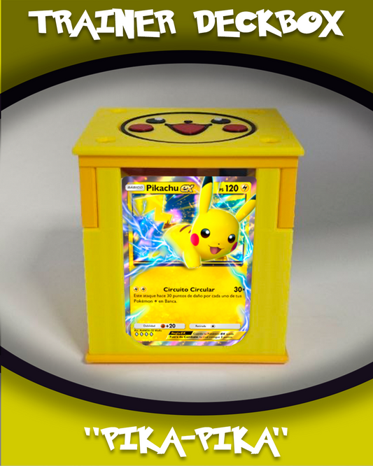 TRAINER DECKBOX - PIKACHU
