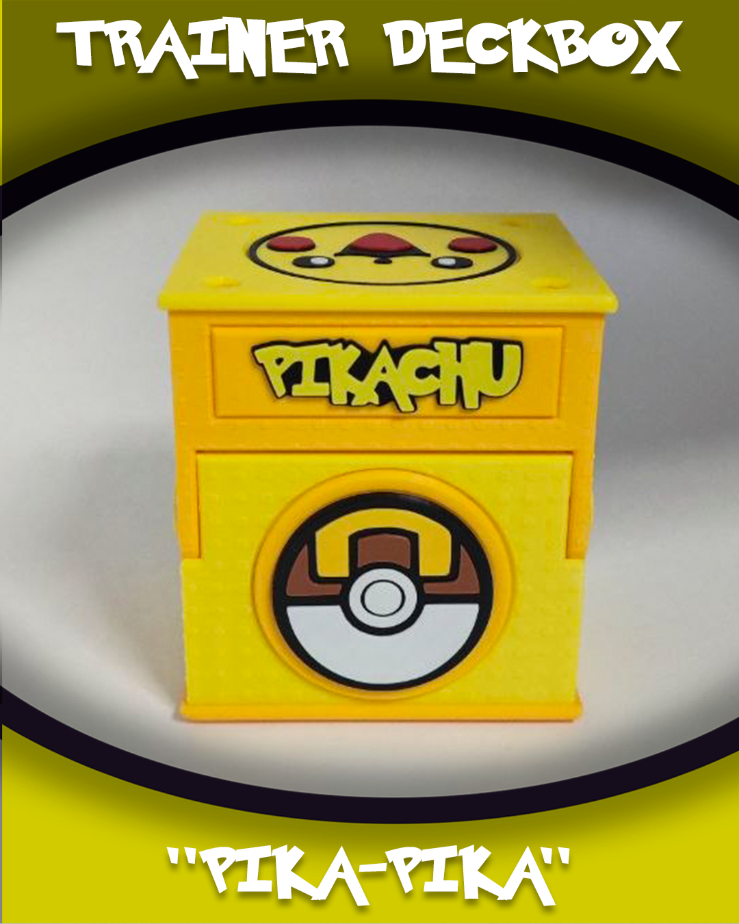 TRAINER DECKBOX - PIKACHU