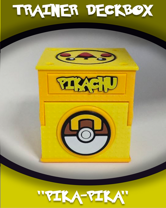 TRAINER DECKBOX - PIKACHU