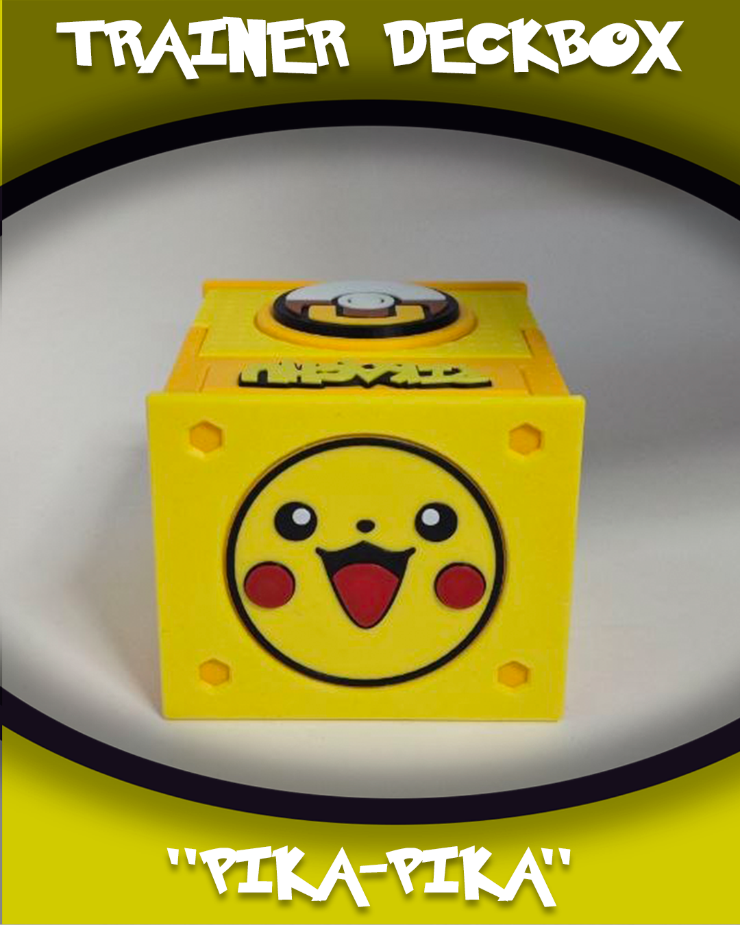 TRAINER DECKBOX - PIKACHU