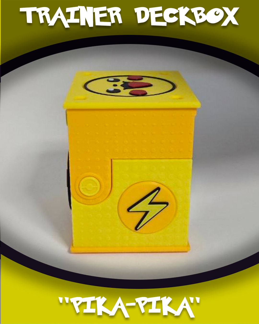 TRAINER DECKBOX - PIKACHU