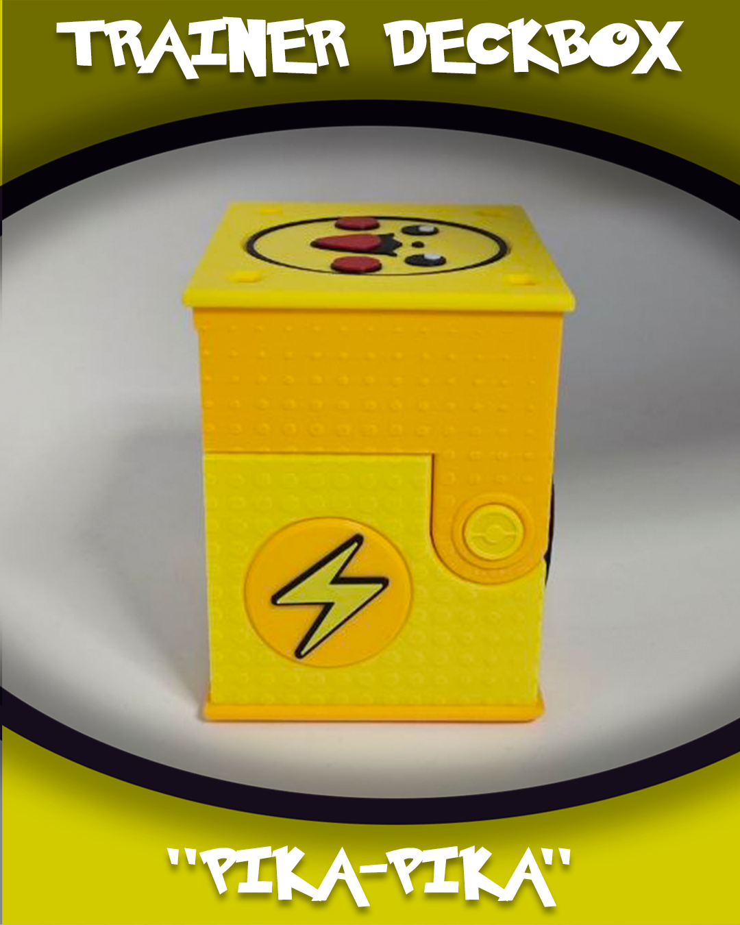TRAINER DECKBOX - PIKACHU