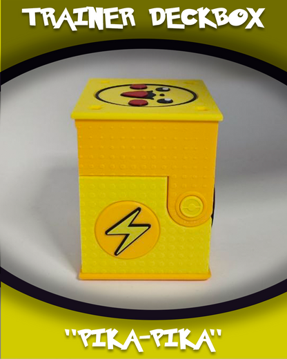 TRAINER DECKBOX - PIKACHU