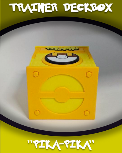 TRAINER DECKBOX - PIKACHU