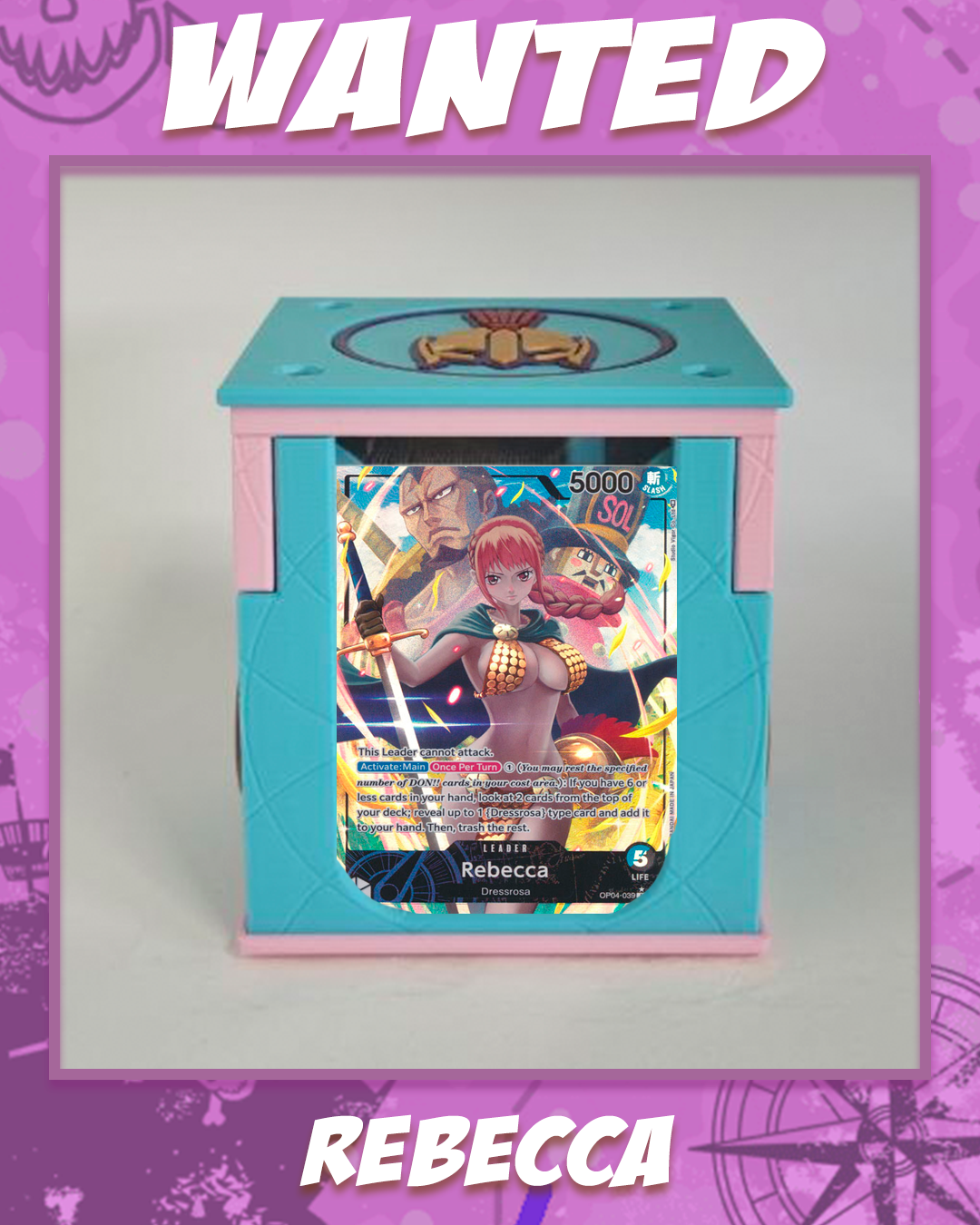 WANTED DECKBOX - REBECCA