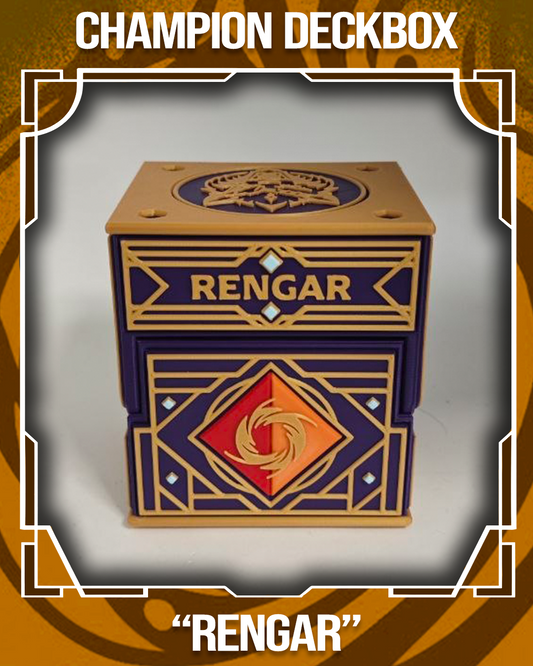 CHAMPION DECKBOX - RENGAR - RIFTBOUND