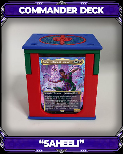 COMMANDER DECKBOX - SAHEELI - AETHERDRIFT
