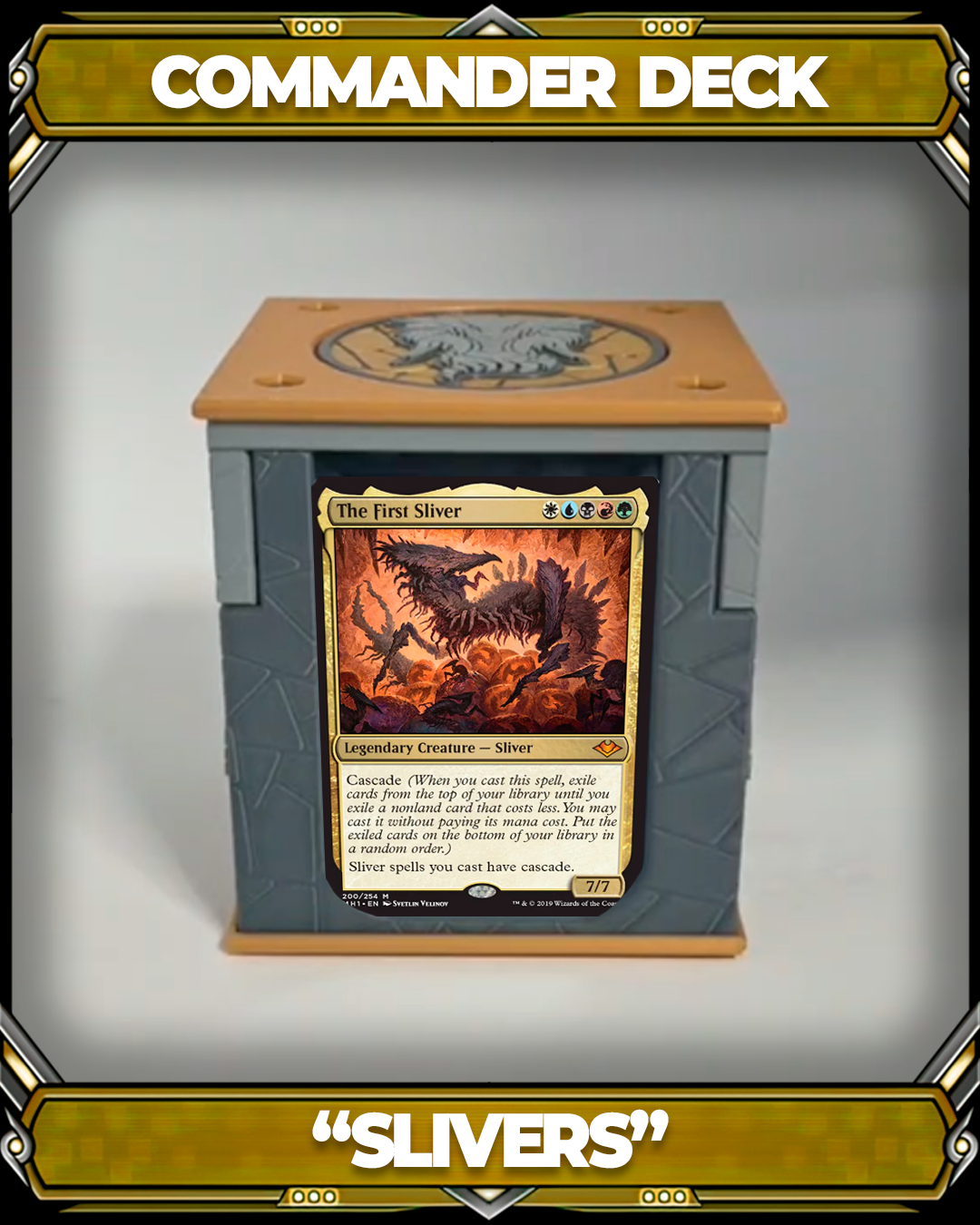COMMANDER DECKBOX - SLIVERS