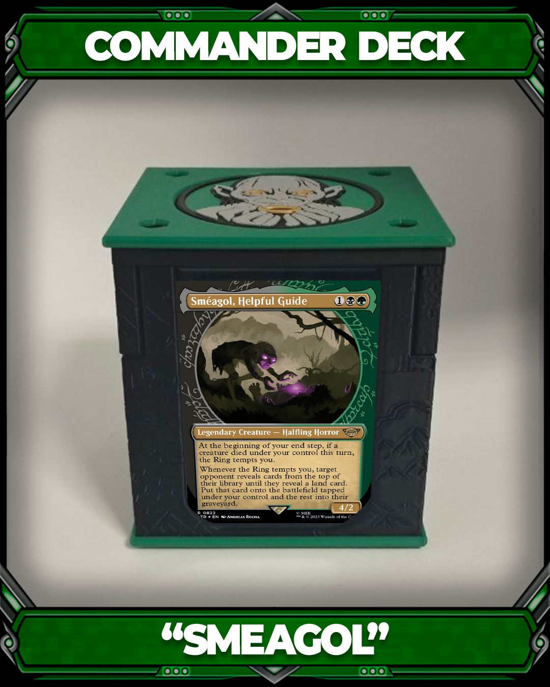 COMMANDER DECKBOX - SMEAGOL - LOTR