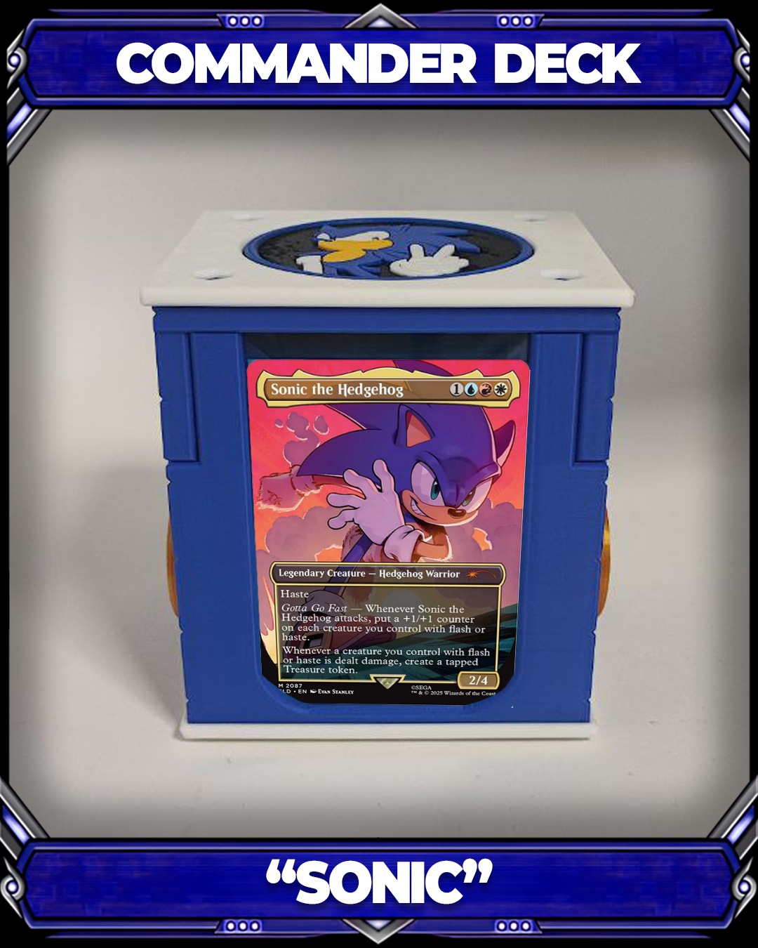 COMMANDER DECKBOX - SONIC - SECRET LAIR
