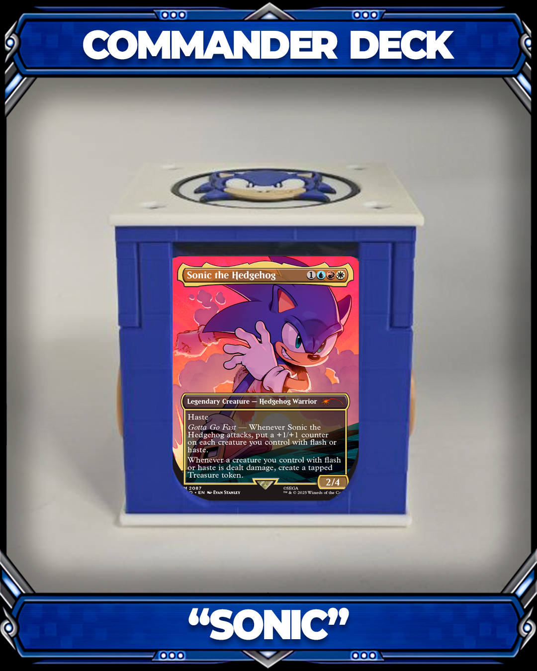 COMMANDER DECKBOX - SECRET LAIR - SONIC