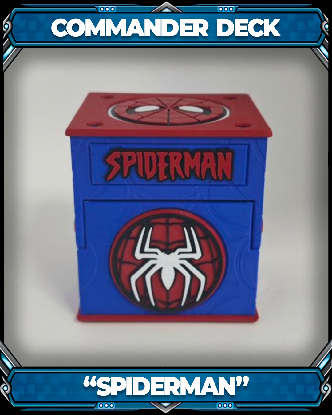 COMMANDER DECKBOX - SPIDER - MARVEL